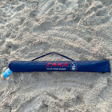 Cargar imagen en el visor de la galería, Sombrilla Playa Zaka 2.2m C/tirabuzon Y Corta Viento