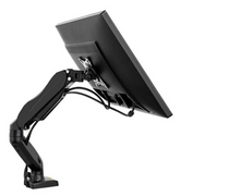 Cargar imagen en el visor de la galería, Soporte Movil Para Monitor De 17" A 30" escritorio, NORTH BAYOU  F-80. Sistema a gas, ( no a resorte) GRIS.