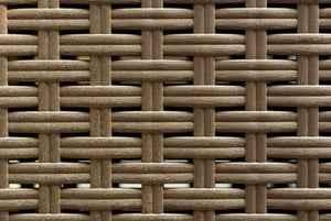 Conjunto De Jardin Simil Rattan Mesa+ 4 Sillas sin posabrazo en color CHOCOLATE !!!