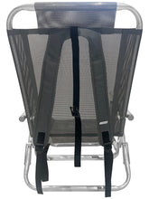 Cargar imagen en el visor de la galería, Reposera Playa En Aluminio Reclinable C/mochila Miami Beach