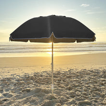 Cargar imagen en el visor de la galería, Sombrilla de Playa 2.00 mts Premium en Aluminio con Corta Viento y Tirabuzon incluido !!