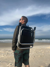 Cargar imagen en el visor de la galería, Silla Playa Pesa Alum. Baja C/mochila Apta 120kg Buzios Zaka