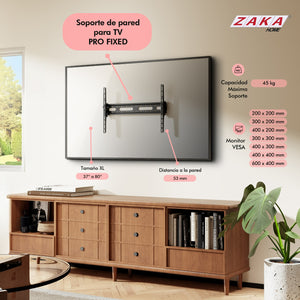 Soporte Fijo Slim Para Tv De 37 A 80 Pulgadas!!!