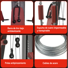 Cargar imagen en el visor de la galería, Gimnasio Multifunción C/press Piernas Y Scott. 100 kgs. MYSHOPURUGUAY!!!!