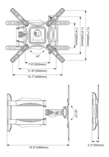 Cargar imagen en el visor de la galería, Soporte Tv Articulado 32&#39;-55&#39;+ Soporte Universal Microondas!!!!