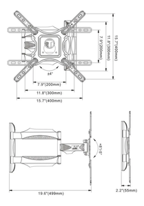 Soporte Tv Articulado 32'-55'+ Soporte Universal Microondas!!!!