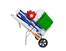 Cargar imagen en el visor de la galería, Carro para Reposeras, Heladera y Sombrilla ZAKA. Hecho Para Durar!!!