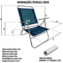 Cargar imagen en el visor de la galería, Reposera En Aluminio Varios Colores Zaka. Hecho Para Durar.