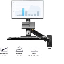 Cargar imagen en el visor de la galería, Soporte Pared Monitor Y Teclado 19-27!!!