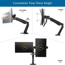 Cargar imagen en el visor de la galería, Soporte De Brazo Para Doble Monitor 24 A 32.