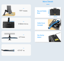 Cargar imagen en el visor de la galería, Soporte Monitor Y Teclado Escritorio Ergonómico De 22 A 32&quot;