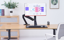 Cargar imagen en el visor de la galería, Soporte Monitor Y Teclado Escritorio Ergonómico De 22 A 32&quot;