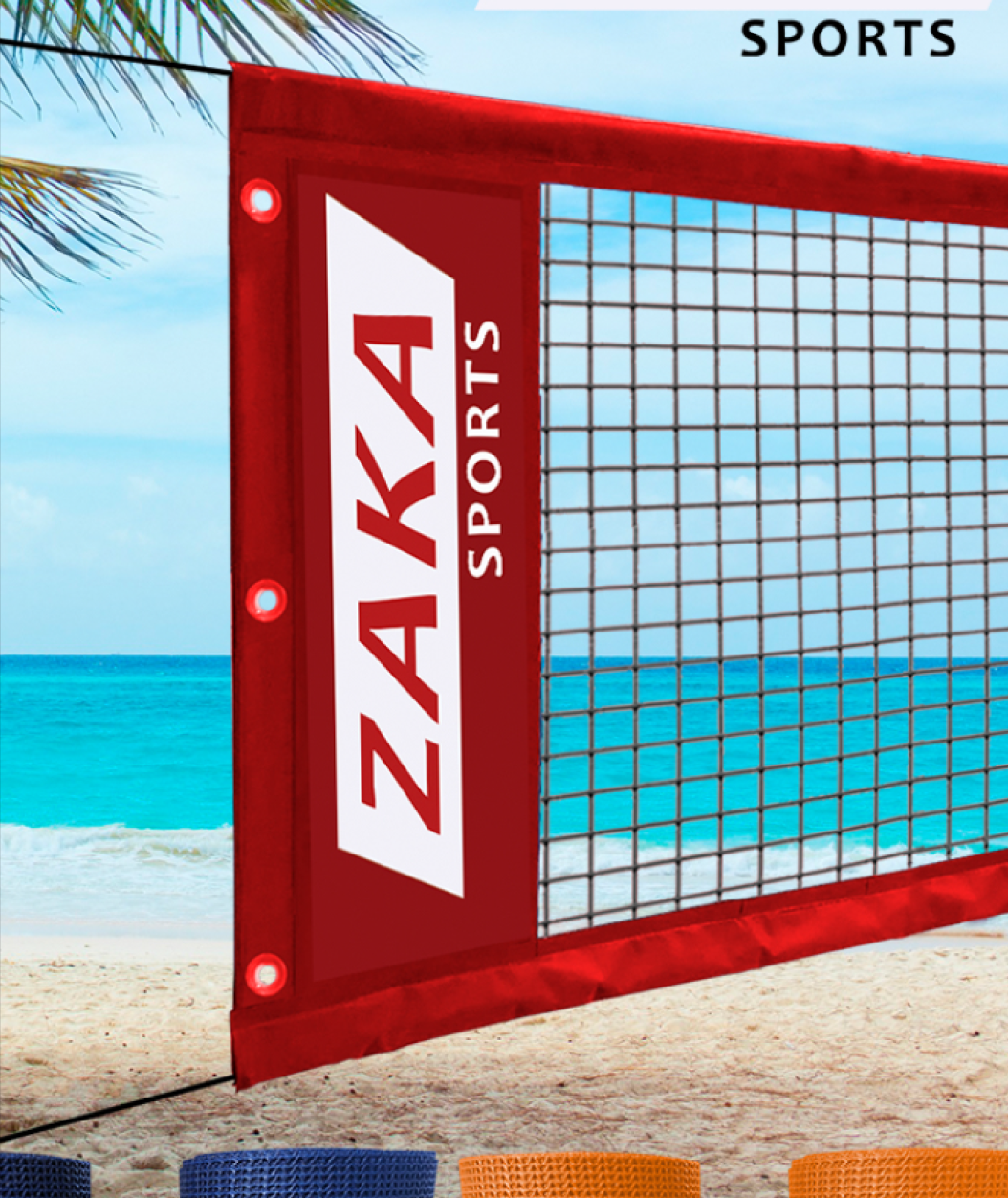 Red Para Beach Tenis, Voley Profesional. ZAKA !!